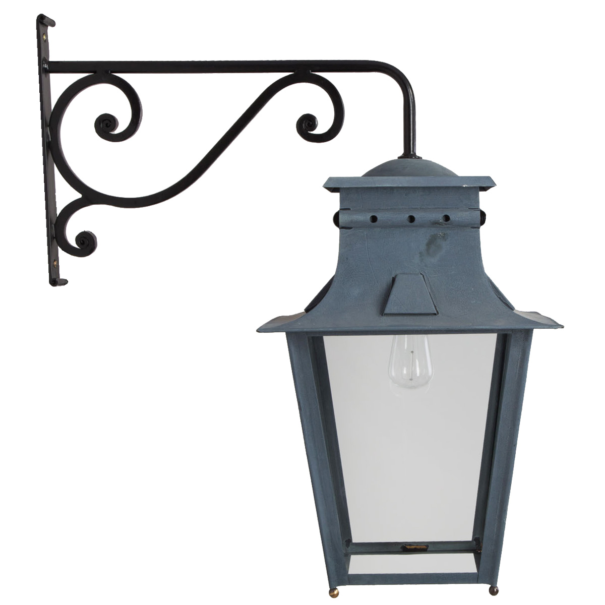 Historical Handcrafted Outdoor Wall Lantern Megève