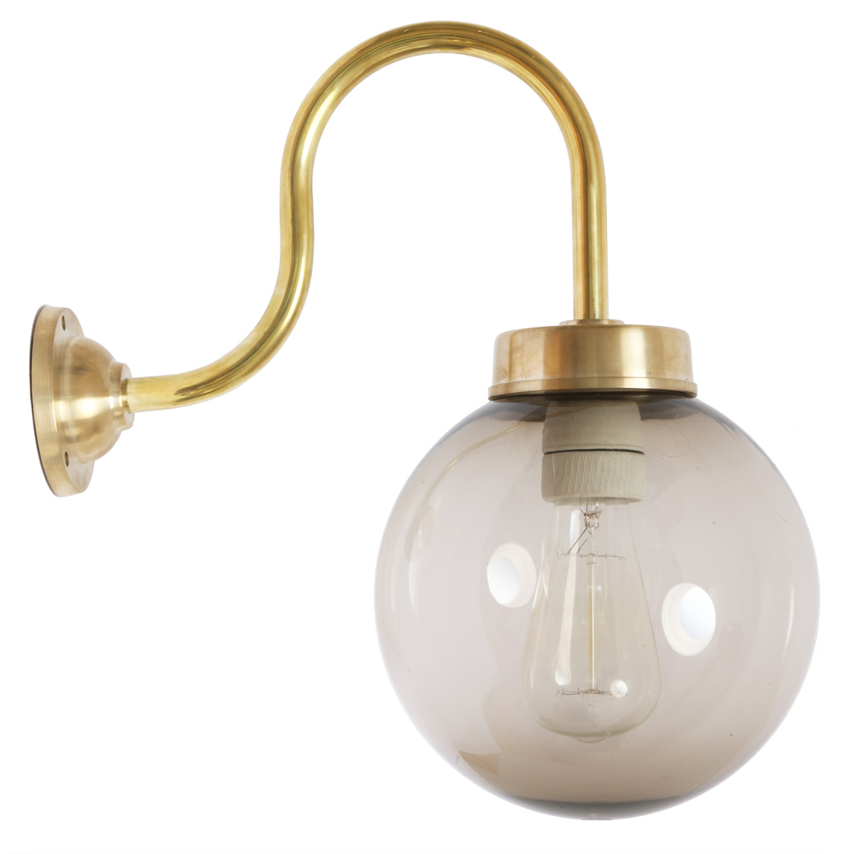 Brass Globe Light 38 S BR/200