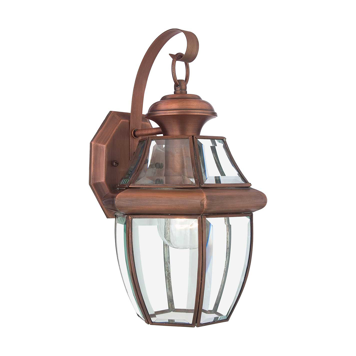 Copper Wall Light, two sizes: Modell 2