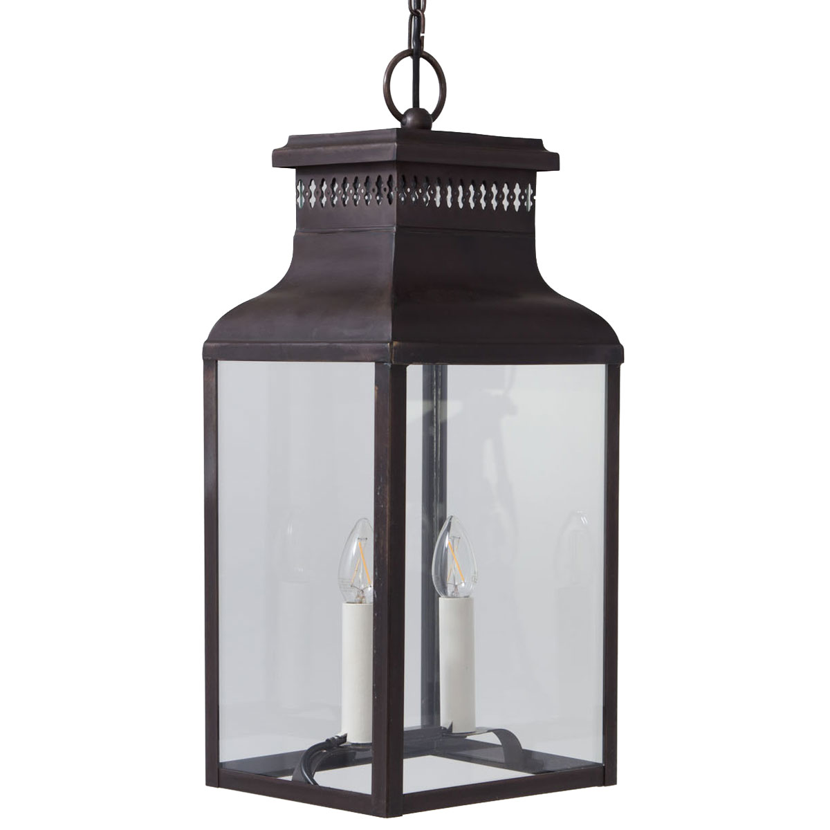 Large French Outdoor Pendant Light Perrache TGM