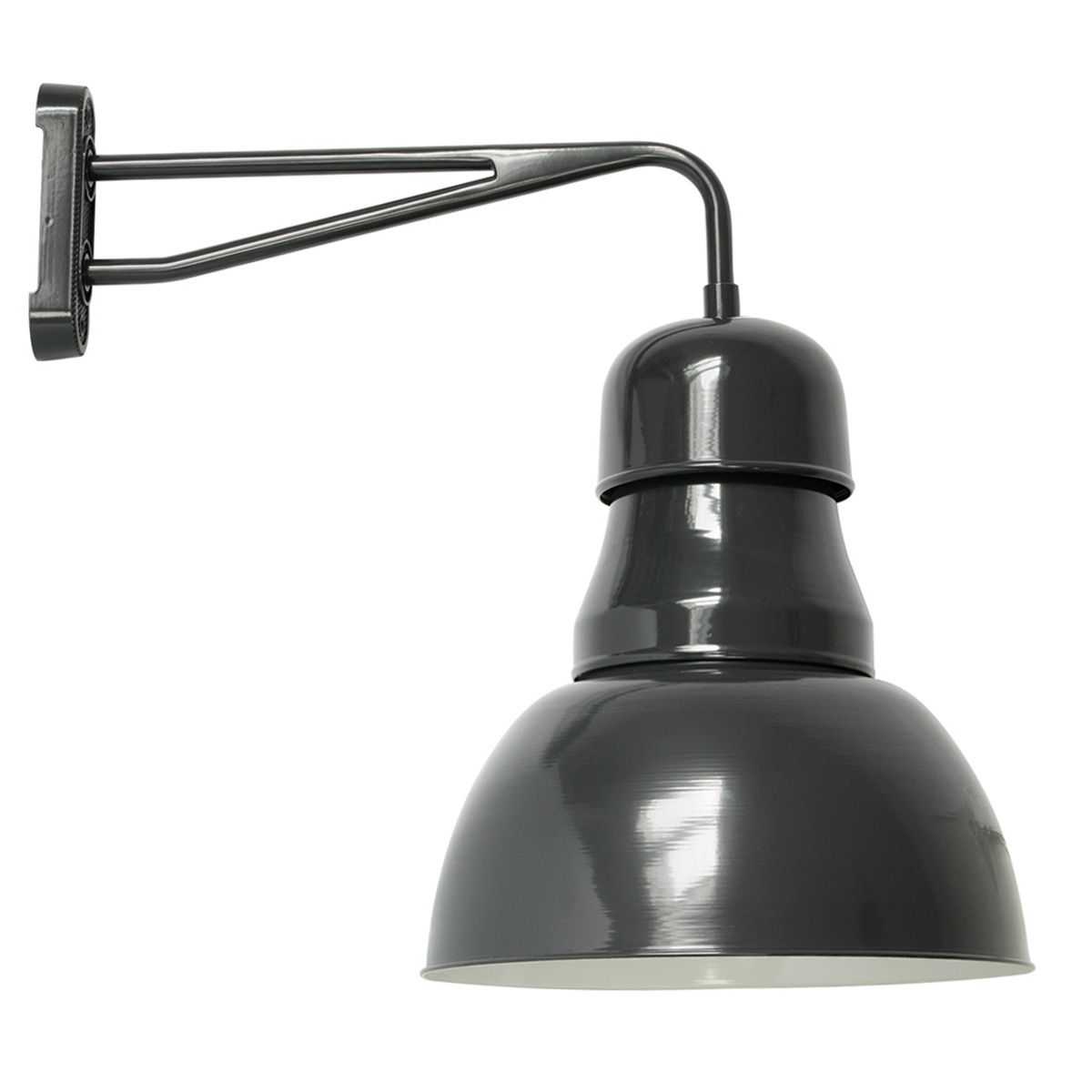 Industrial Sconce Erfurt W340 with Cupola Reflector