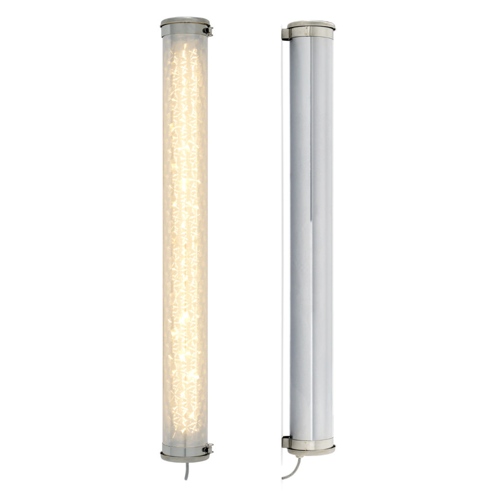 Weatherproof wall light QINU with one way mirror tube