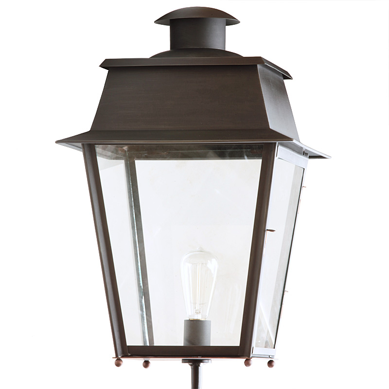 Große Wandleuchte mit Schmiedeeisenarm Bordeaux TGM, Bild 3 Große Wandleuchte mit Schmiedeeisenarm Bordeaux TGM, Bild 3