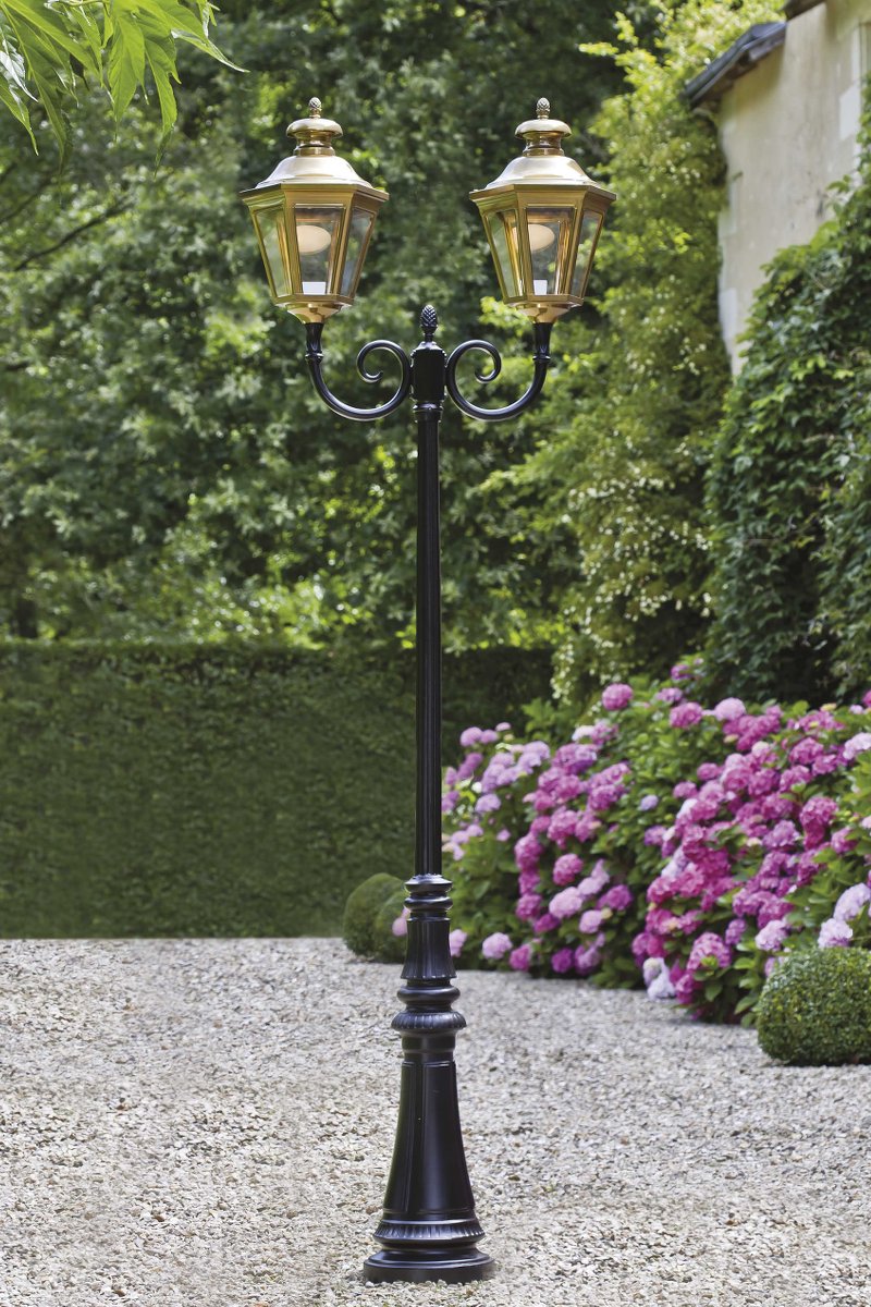 Double Mount Lamp Post Louis XIII