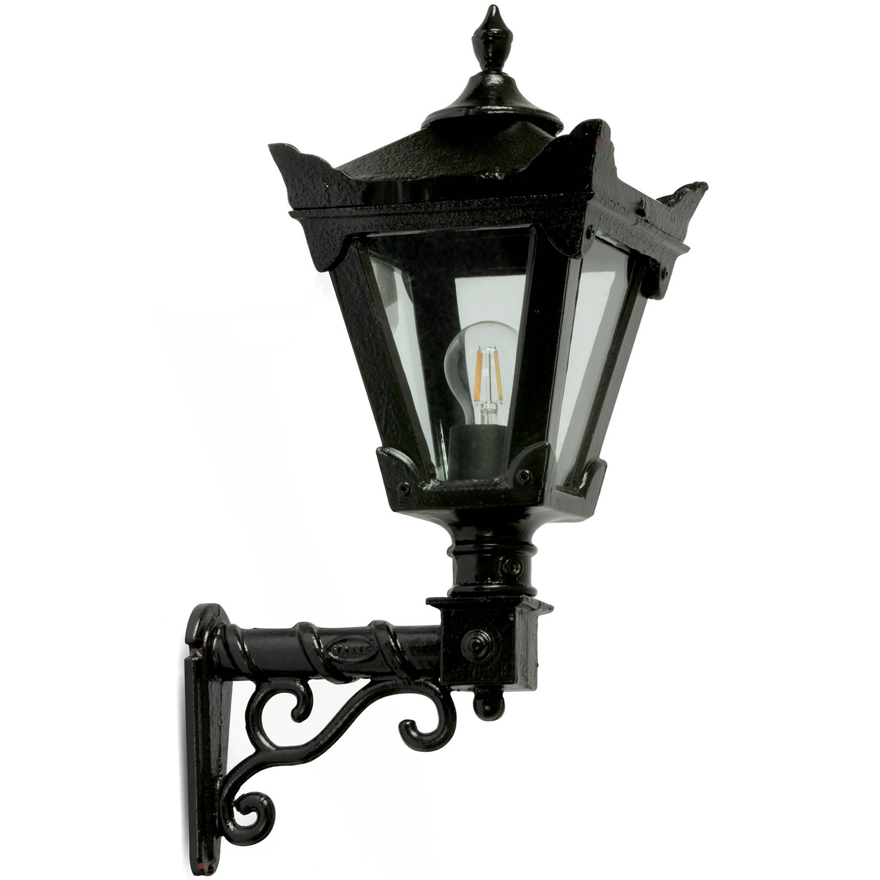 Victorian Traditional Cast Iron Wall Light Victorian Traditional Cast Iron Wall Light