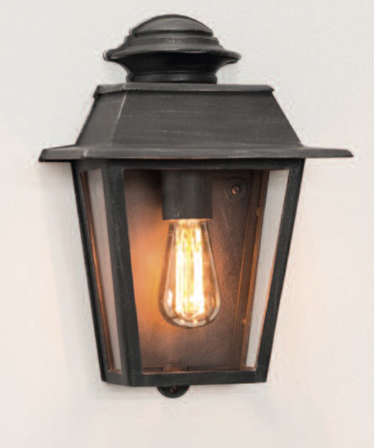 Flat Handcrafted German Outdoor Wall Lantern 3659 Flat Handcrafted German Outdoor Wall Lantern 3659