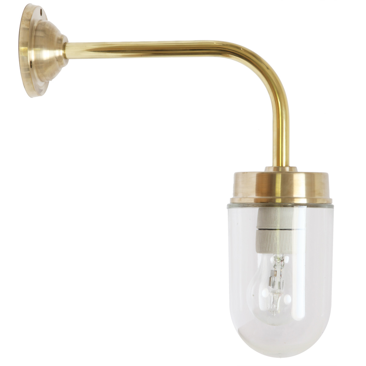 Scheunenlampe aus Messing mit Zylinder 38-90 ORBR-Z Scheunenlampe aus Messing mit Zylinder 38-90 ORBR-Z
