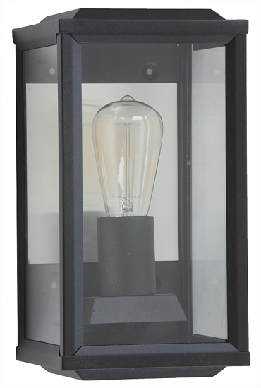 Versatile Dutch Outdoor Wall Light in Black