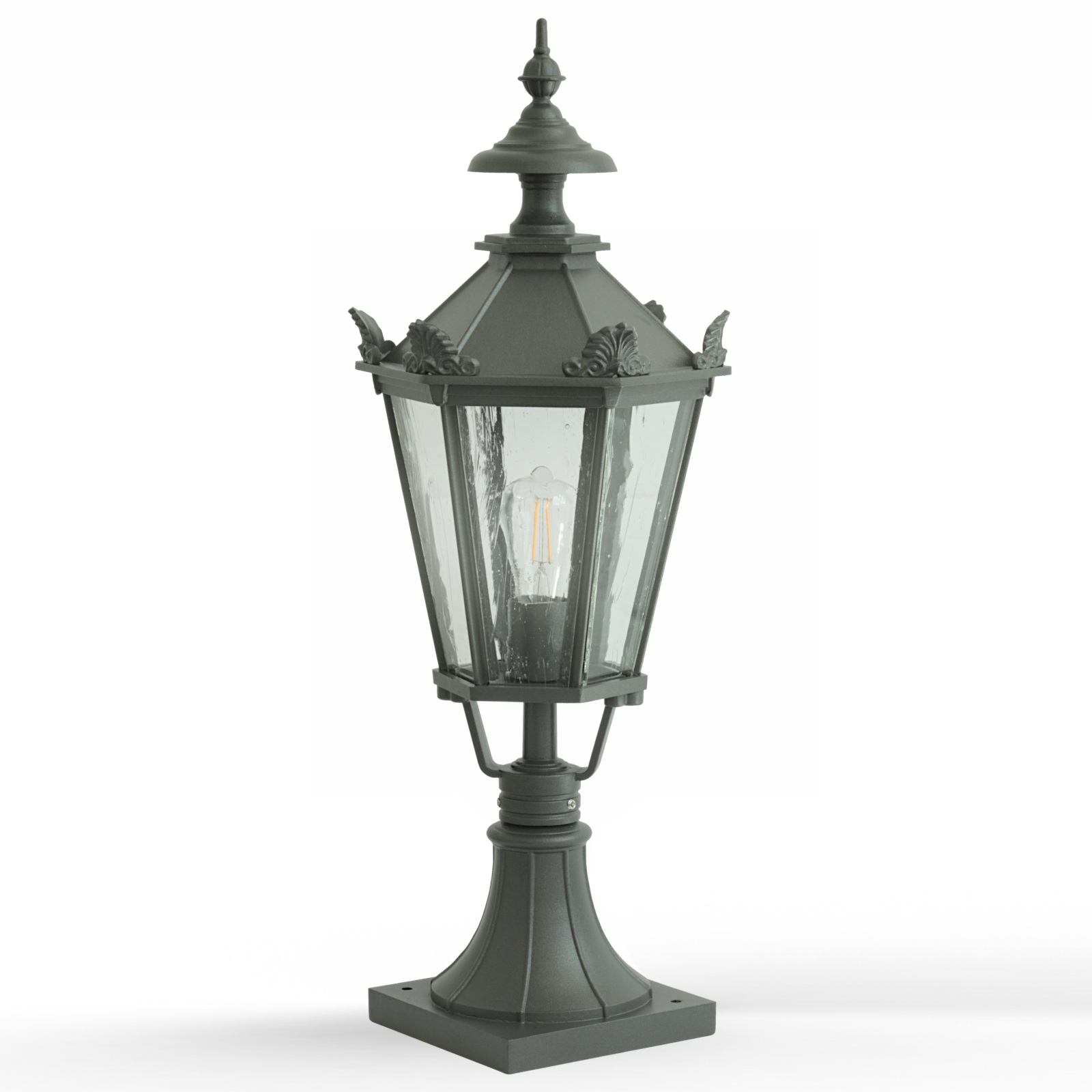 Classic Pedestal Light With Schinkel Lantern ZEUS 71