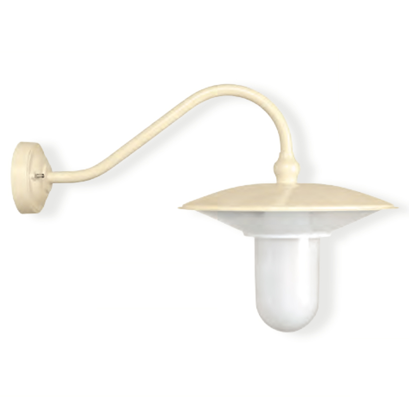 Wall Lamp for Outdoor Use with Swan Neck Bracket Wall Lamp for Outdoor Use with Swan Neck Bracket