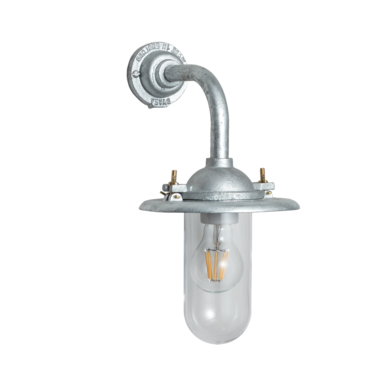 Exterior Bracket Light in Galvanized Cast Iron or Bronze 7685/GA/060C/A Exterior Bracket Light in Galvanized Cast Iron or Bronze 7685/GA/060C/A