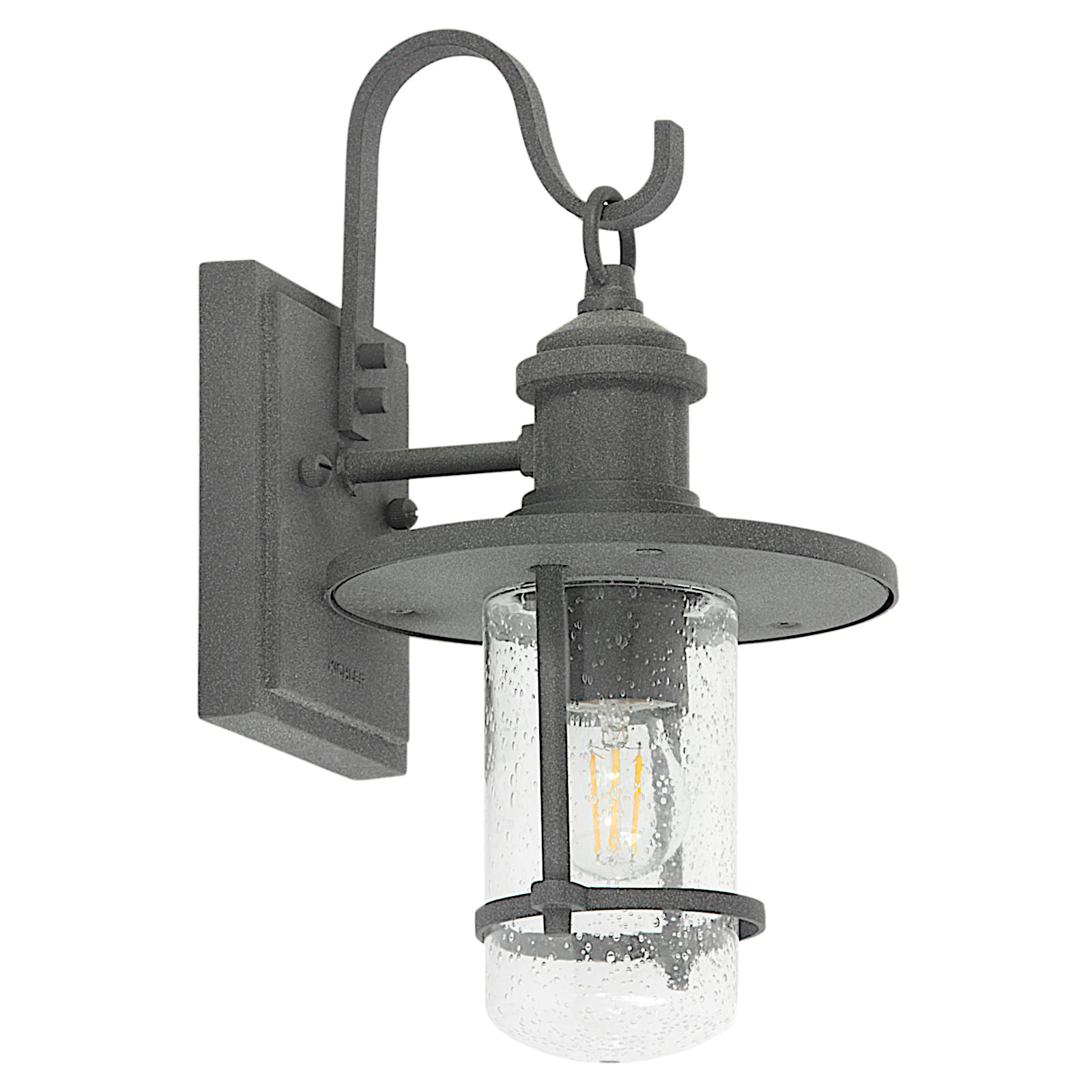 Rustic Wall Lantern with Bubble Glass, 32 cm Rustic Wall Lantern with Bubble Glass, 32 cm