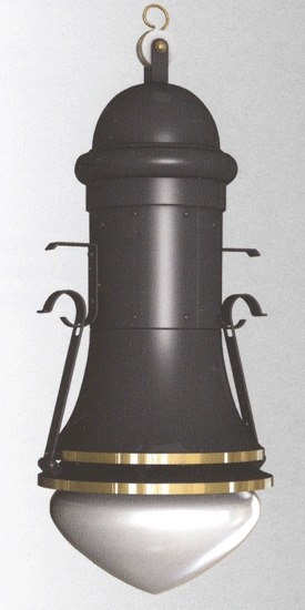 Bogenleuchte mit klarem Kristallglas A 44-8 Bogenleuchte mit klarem Kristallglas A 44-8