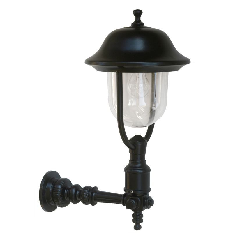 Outdoor Wall Light with Rounded Glass Danzig