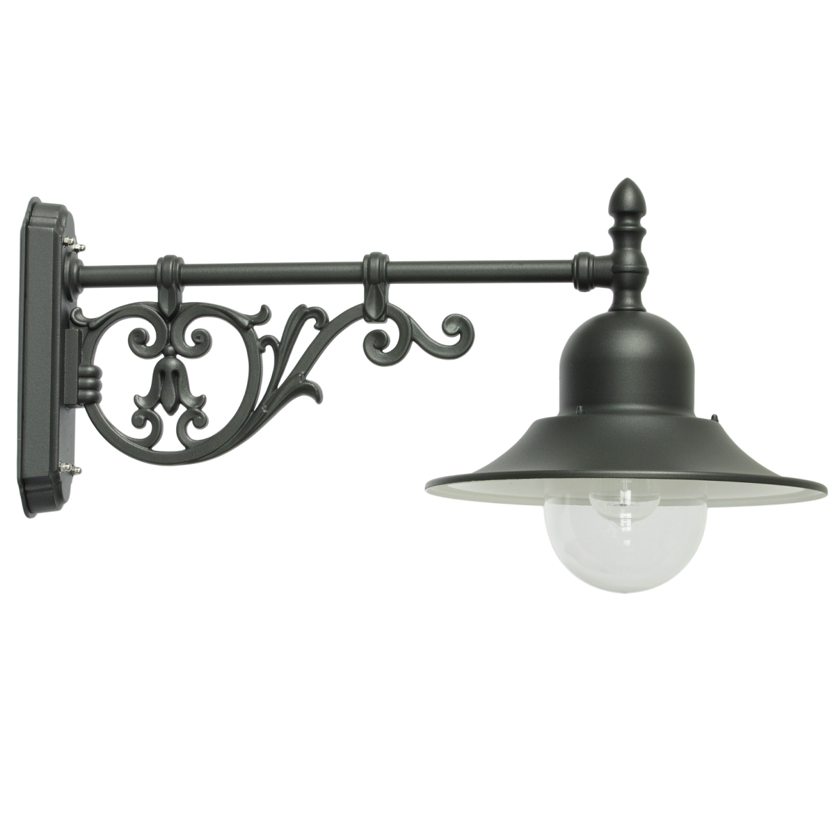 Italian Outdoor Wall Lamp with Historical Bracket