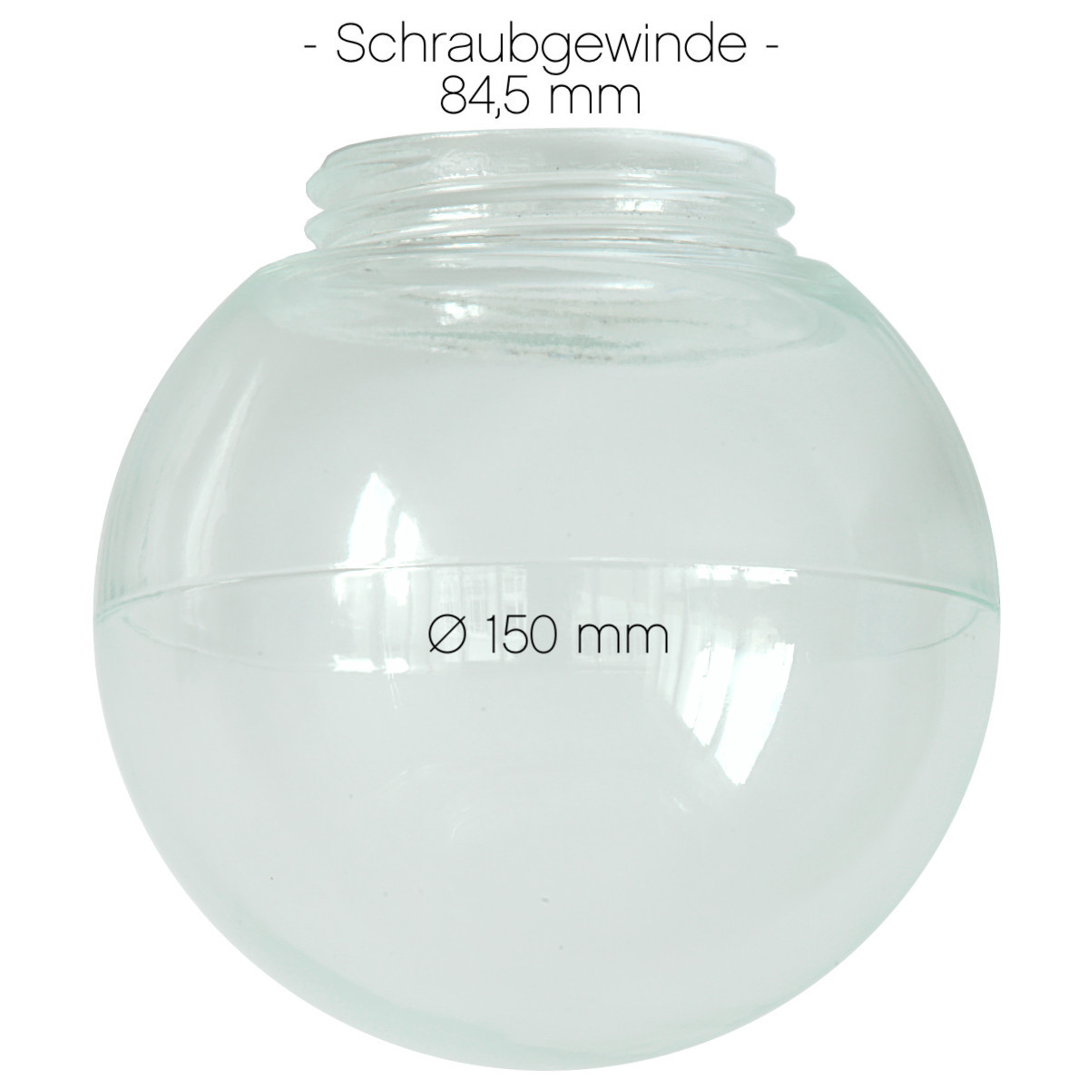 Clear Globe Glass for Barn and Patio Lights Clear Globe Glass for Barn and Patio Lights