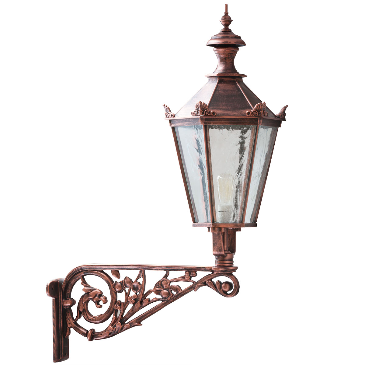 Große Wandlaterne Greif mit Schinkel-Laterne 72 Große Wandlaterne Greif mit Schinkel-Laterne 72