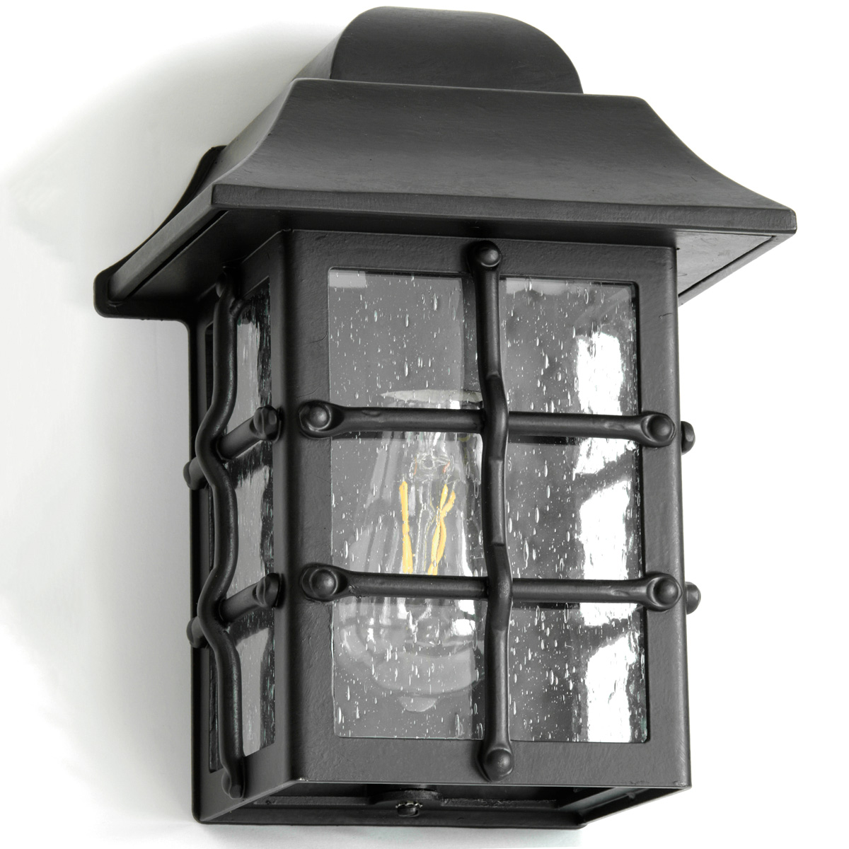Handcrafted German Grilled Wall Lantern for Outdoor Use 3631 Handcrafted German Grilled Wall Lantern for Outdoor Use 3631