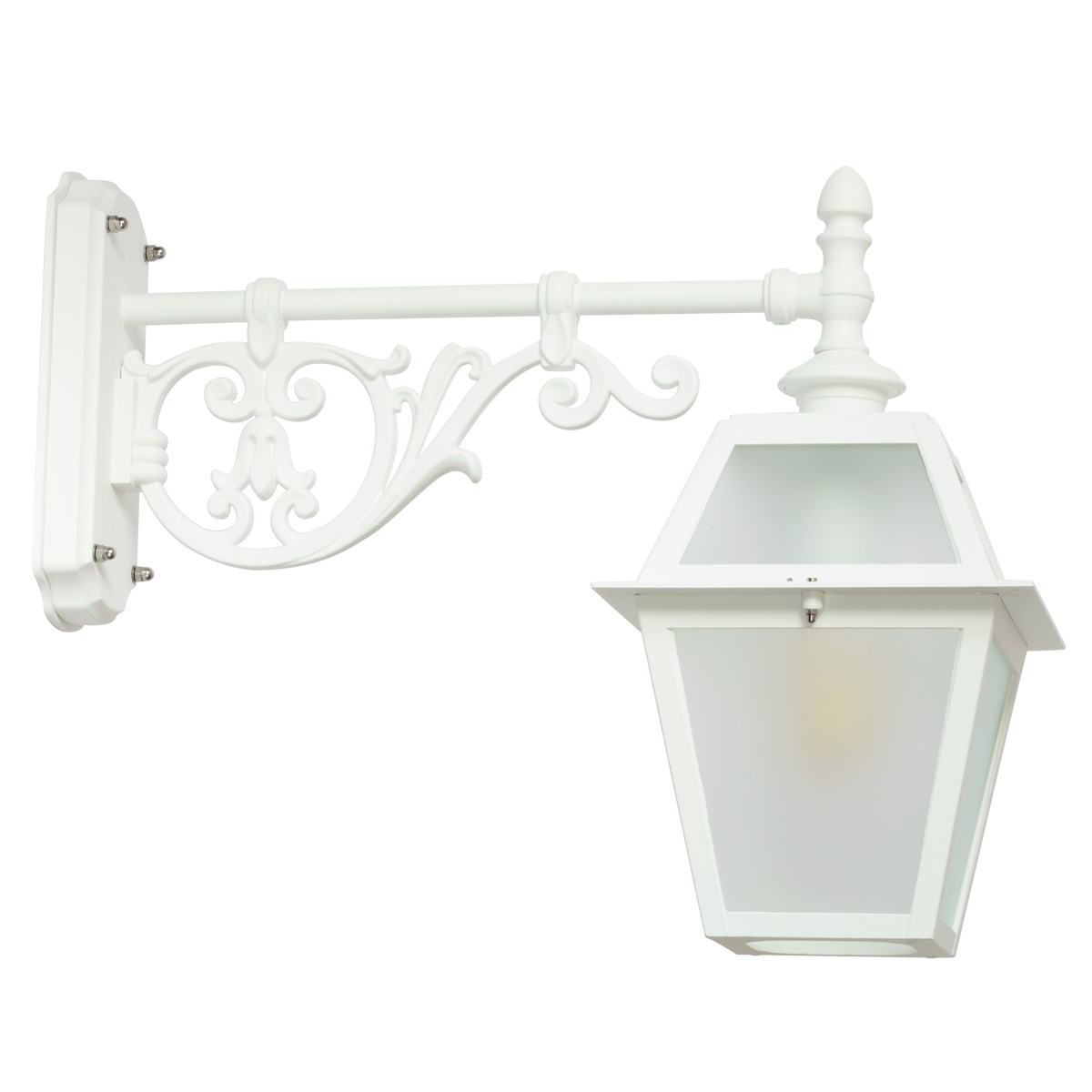 Wall Light for Outdoor Use with Ornate Bracket