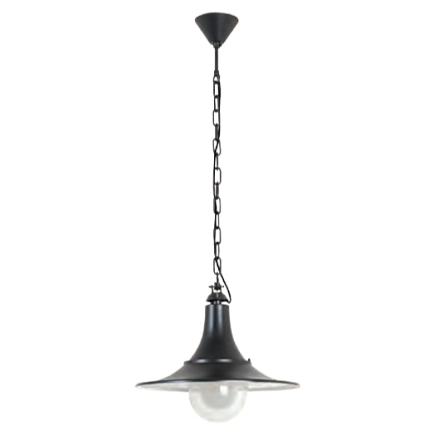 Hanging Light with Funnel Shade