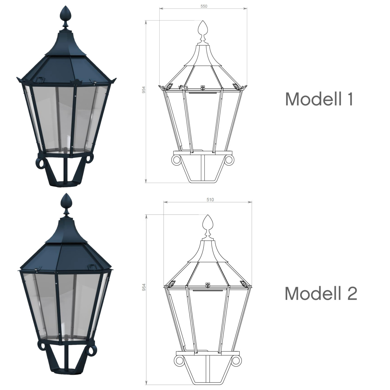 Berliner Modellleuchte: Große Aufsatzleuchte A 51, Bild 2 Berliner Modellleuchte: Große Aufsatzleuchte A 51, Bild 2