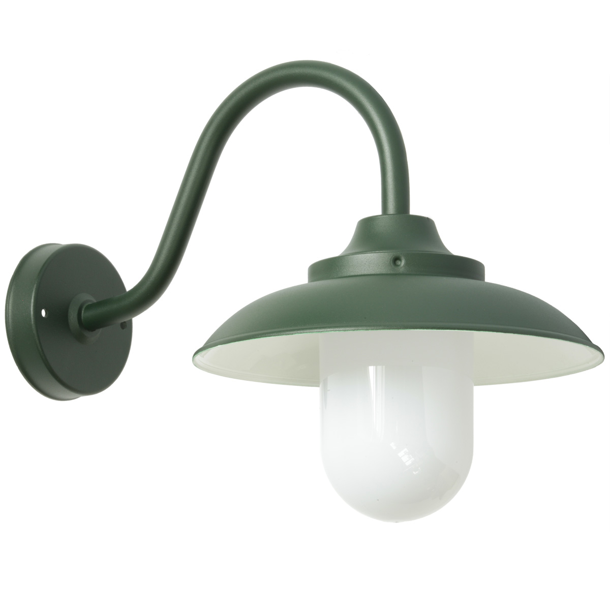 Italian Outdoor Wall Lamp with Cylindric Glass Italian Outdoor Wall Lamp with Cylindric Glass