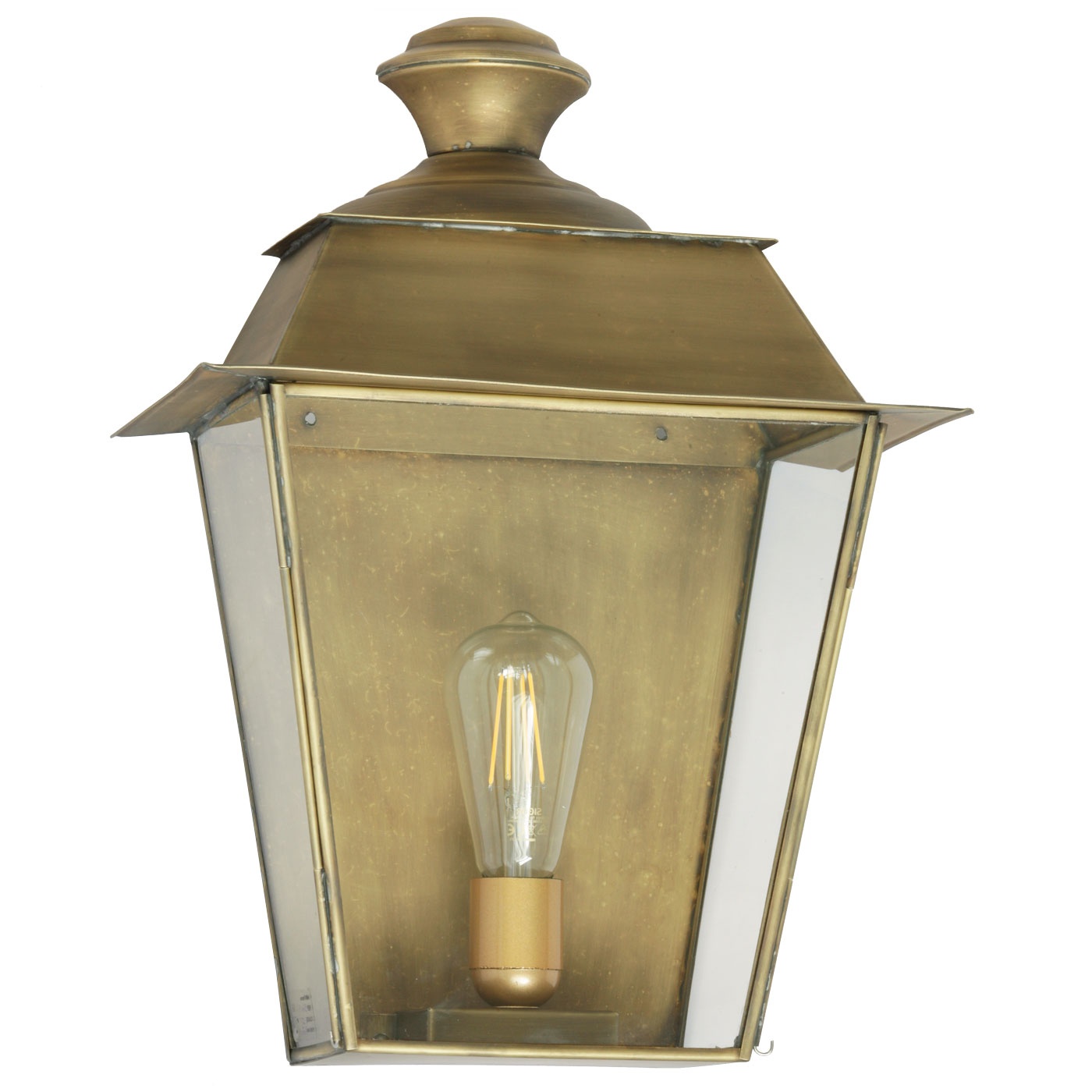 French Outdoor Brass Sconce Saint-Tropez