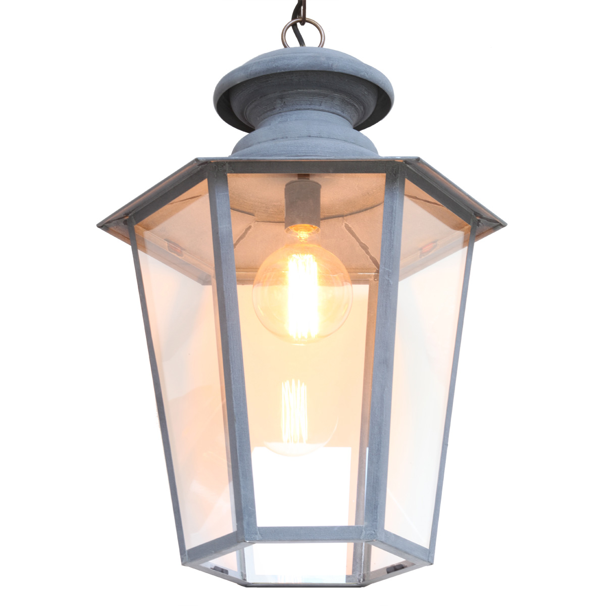 Large Handmade Pendant Lantern Vaucresson