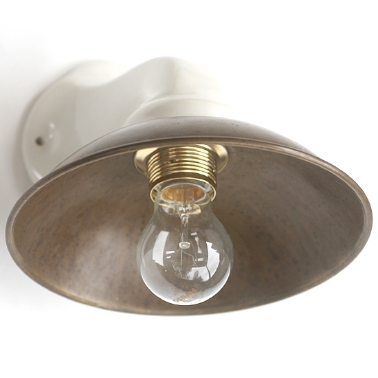 Bild 3: Kleine Landhaus-Wandleuchte aus Keramik I Girasoli, Modell 1 Kleine Landhaus-Wandleuchte aus Keramik I Girasoli: Kleine Landhaus-Wandleuchte aus Keramik I Girasoli, Modell 1