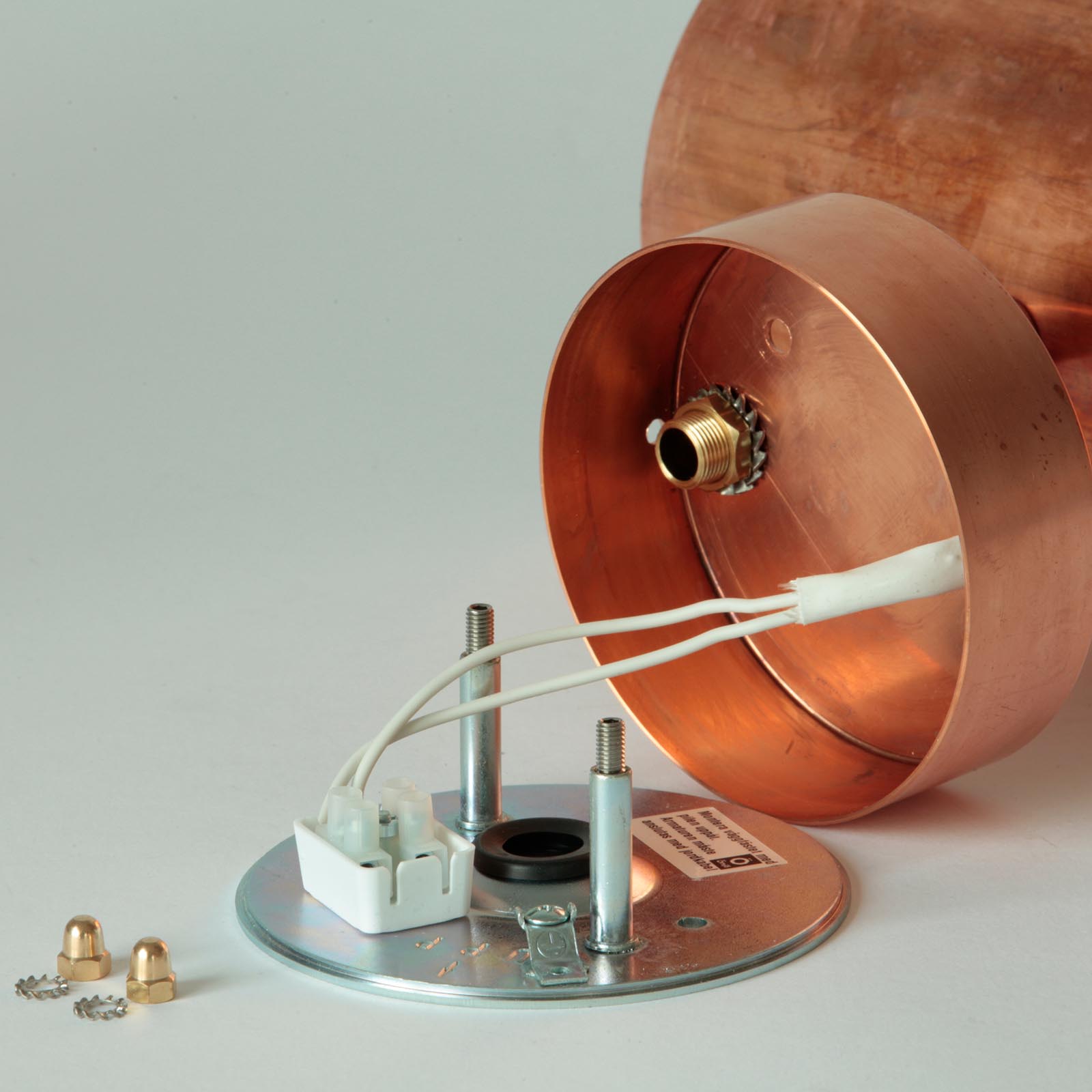 Swedish Outdoor Scone C627 in Copper or Brass, Fig. 6