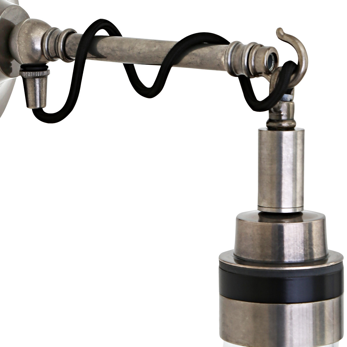 Außen-Wandlampe Mayam mit Haken und Kabel, IP65, Bild 2 Außen-Wandlampe Mayam mit Haken und Kabel, IP65, Bild 2