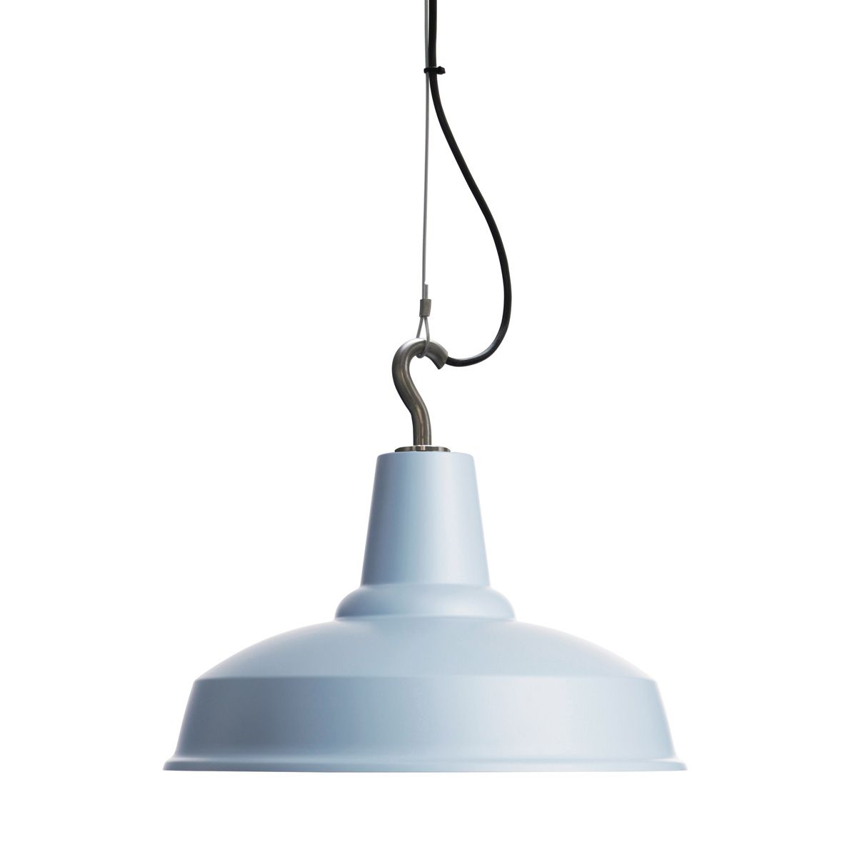 Dänische Pendelleuchte mit Stahlseil und Haken Hook Dänische Pendelleuchte mit Stahlseil und Haken Hook