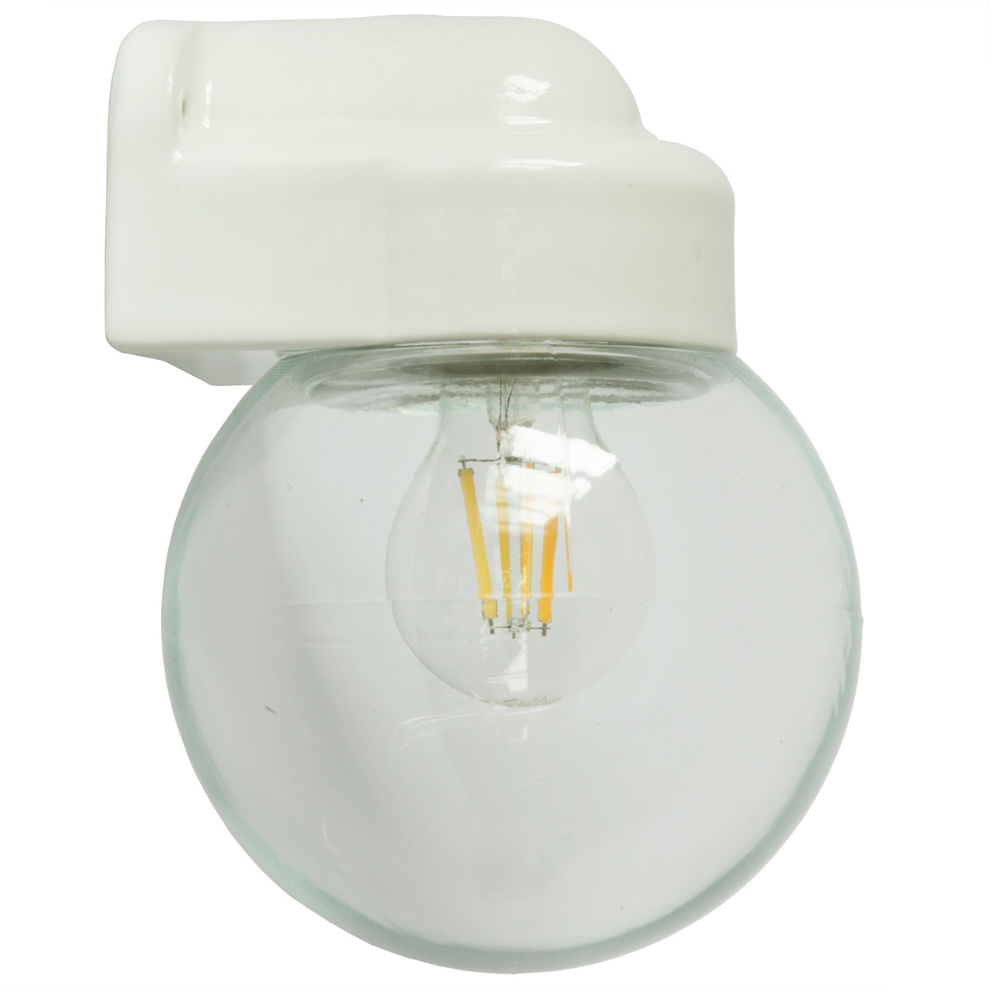 Small Wall Light with Porcelain Socket Small Wall Light with Porcelain Socket