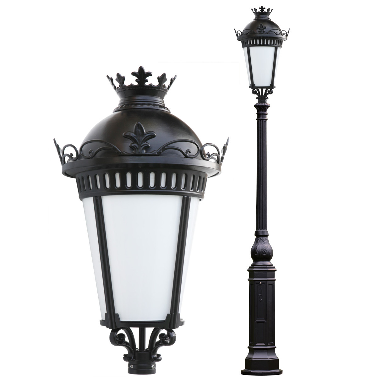 Mastleuchte mit Empire-Laterne S2 MP1K.42JK Mastleuchte mit Empire-Laterne S2 MP1K.42JK