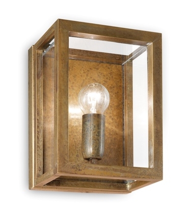 Italian Brass Applique Quadro 262.01.OT: Kleines Modell 262.01.OT