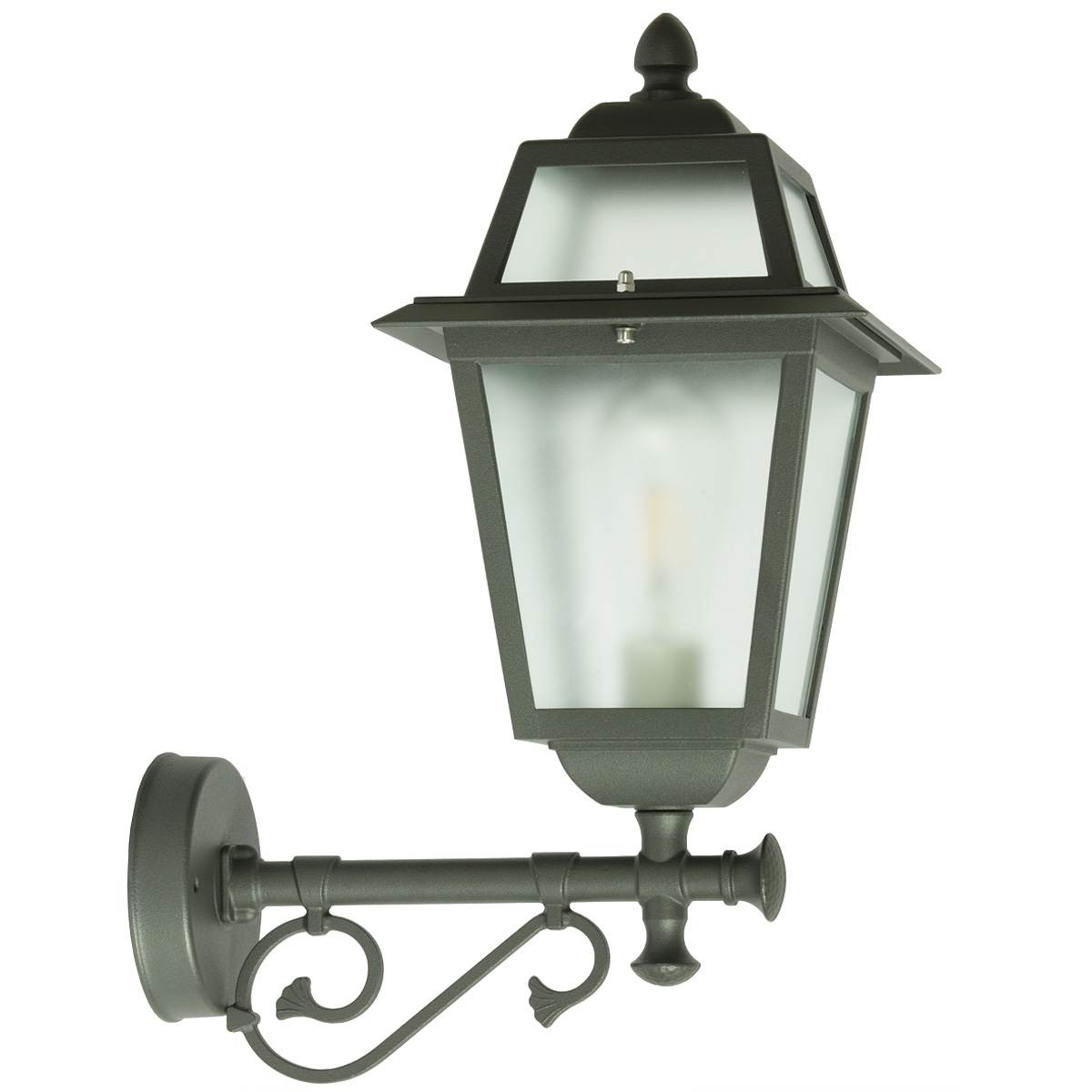 Charming Wall Light with Adorned Crossarm Charming Wall Light with Adorned Crossarm