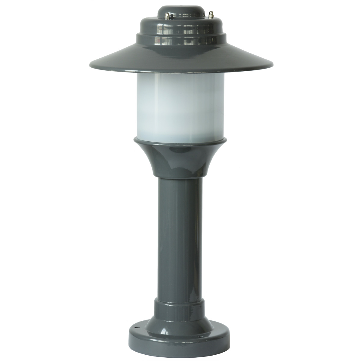 Bollard Lamp available in four sizes (on request with Fin Reflector)