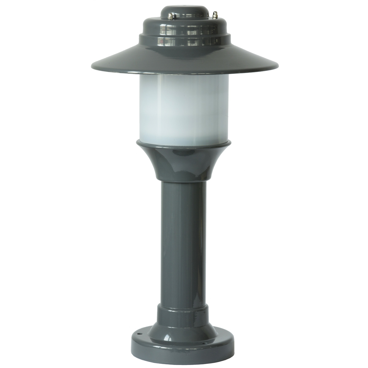 Bollard Lamp available in four sizes (on request with Fin Reflector) Bollard Lamp available in four sizes (on request with Fin Reflector)