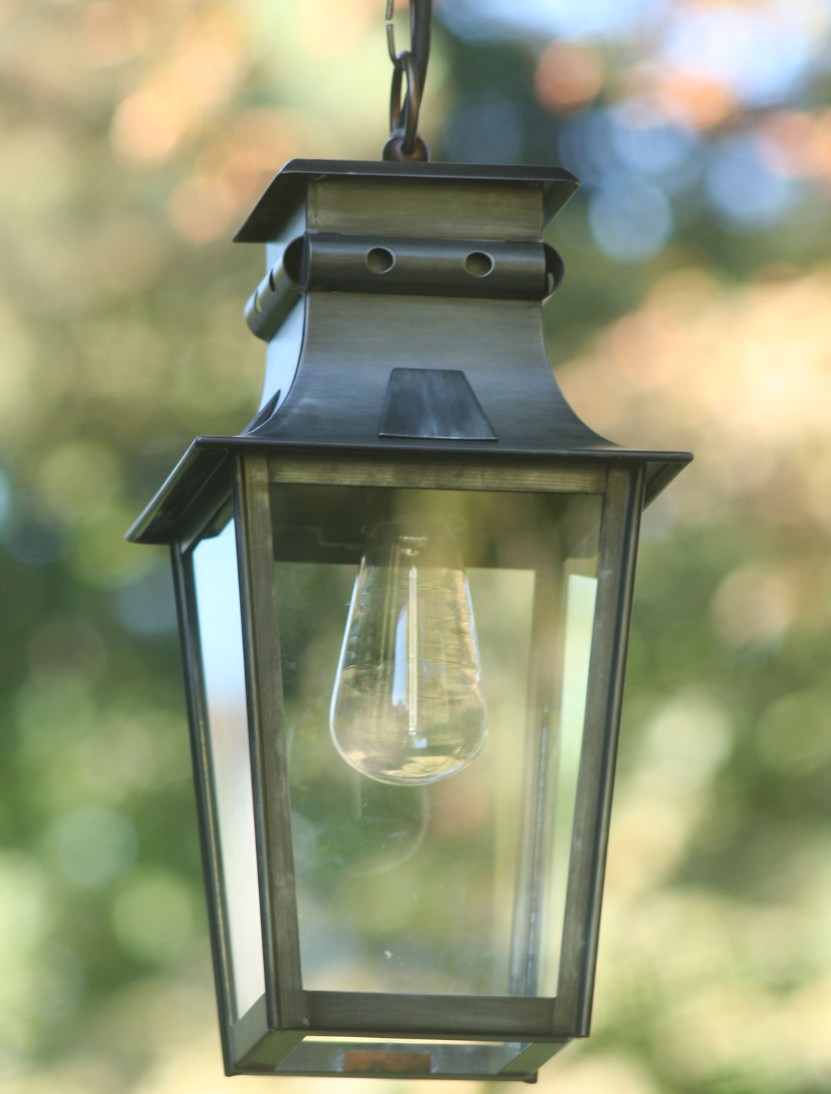 Original French Outdoor Suspension Light Megève PM