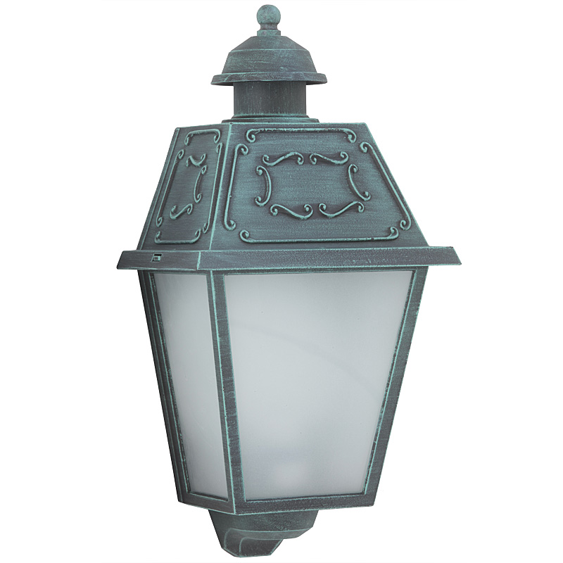 Classic wall lantern: Flat wall lamp