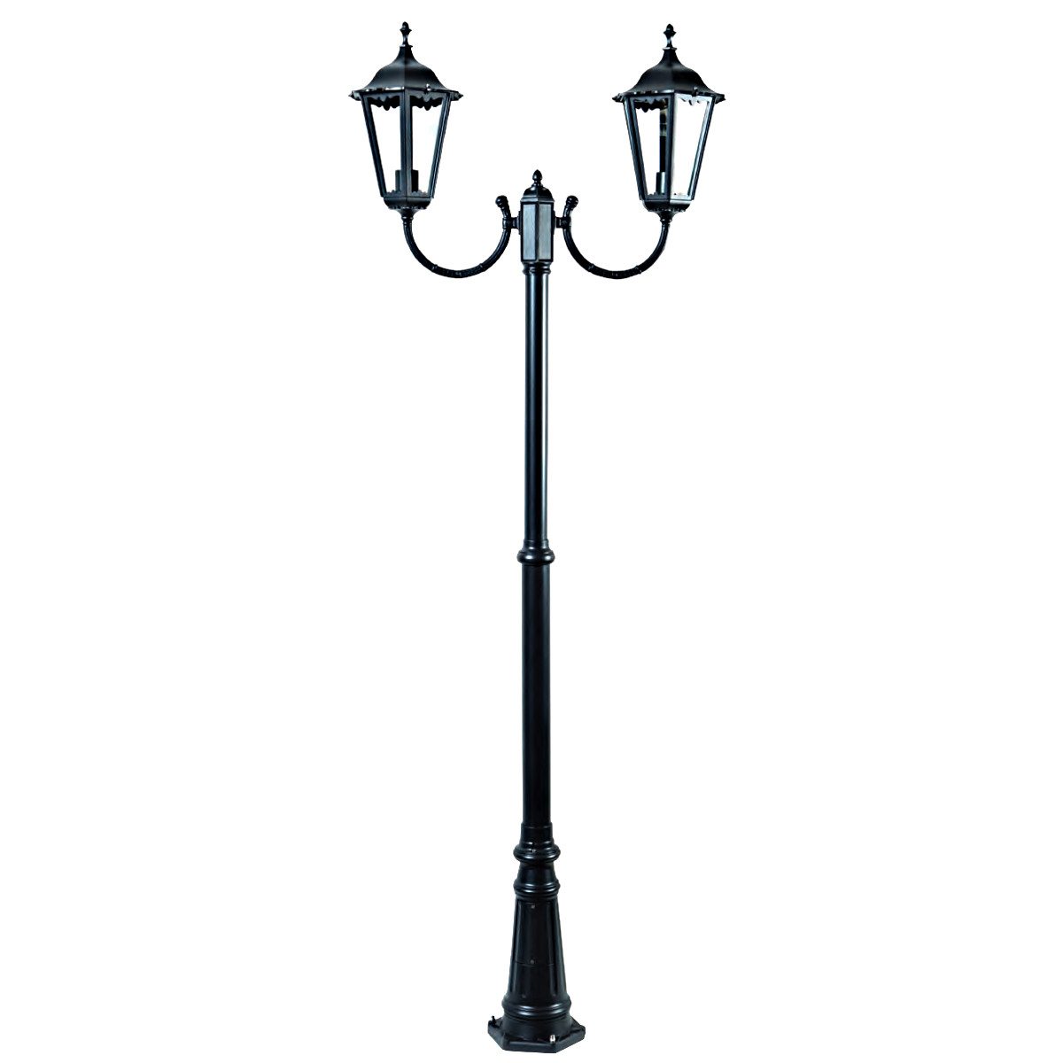 Delicate Double Lantern Post from Italy