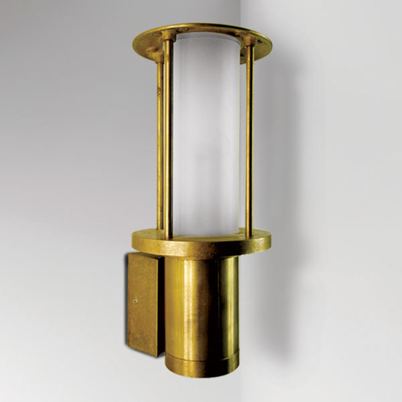 Wall Light with Brass Struts Teres 3 Faros