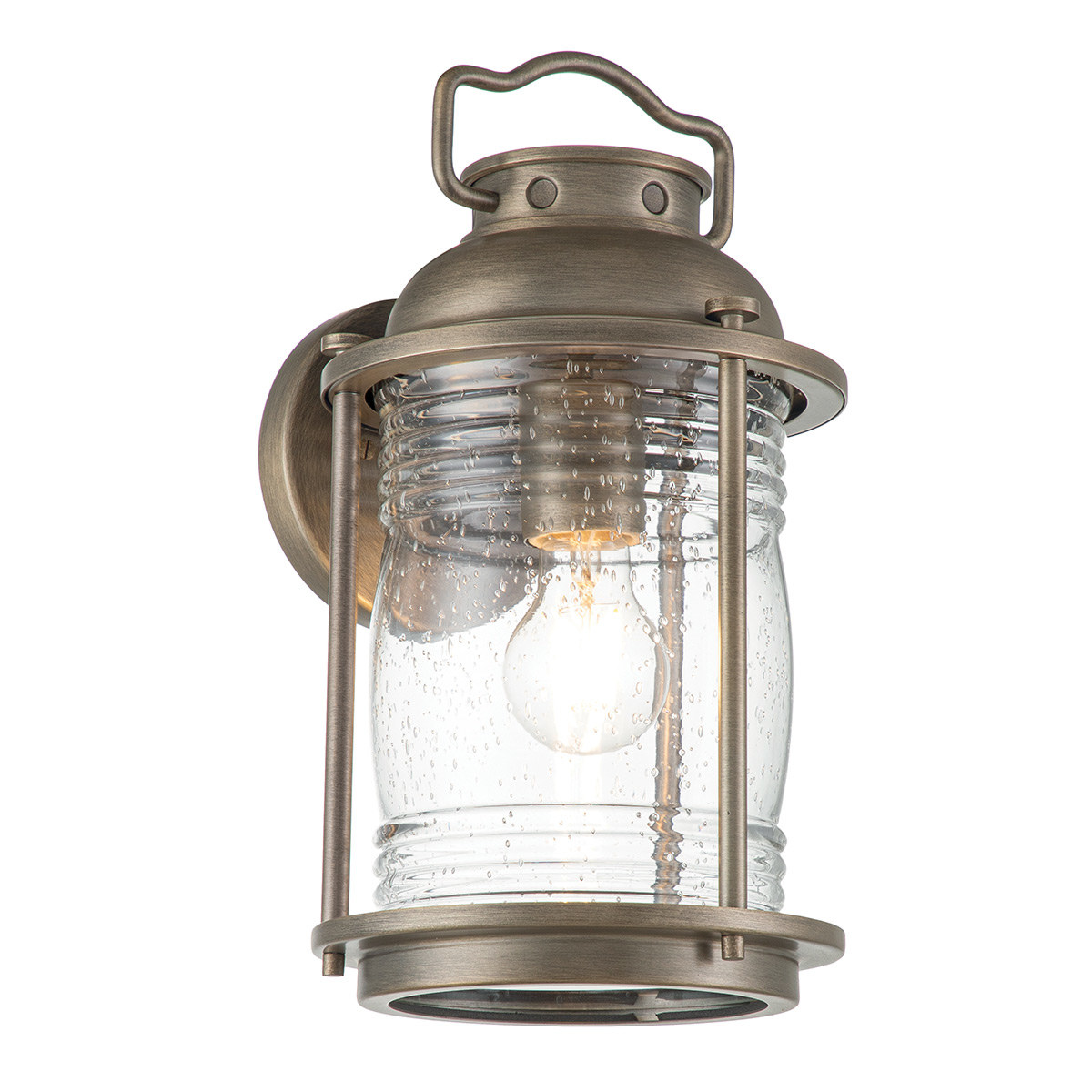 Wall Lantern Burnished Bronze, 35 cm