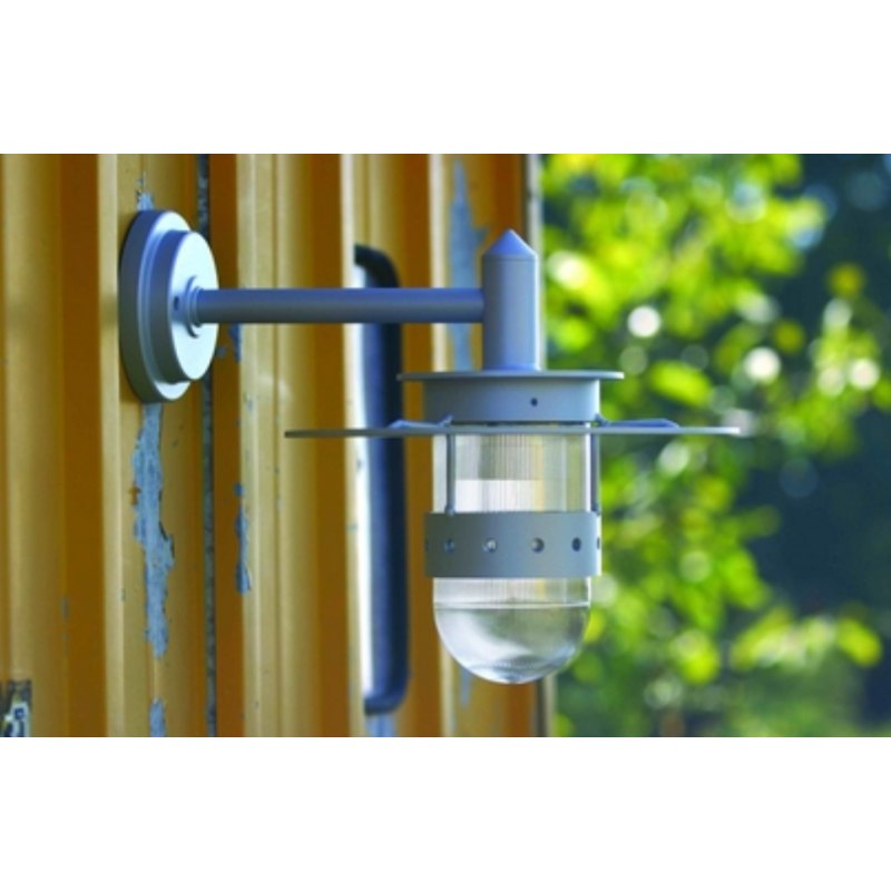 Bild 2: Moderne Hofleuchte Kent mit Glassturz Moderne Außenleuchte Kent mit Glassturz: Moderne Hofleuchte Kent mit Glassturz