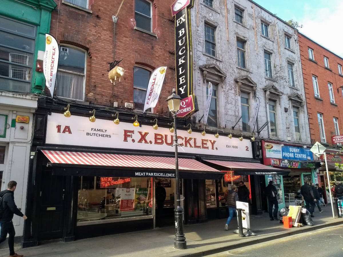 Bild 8: Dublin. Irland Messing-Wandleuchte zur Schildbeleuchtung Nova, IP65: Dublin. Irland