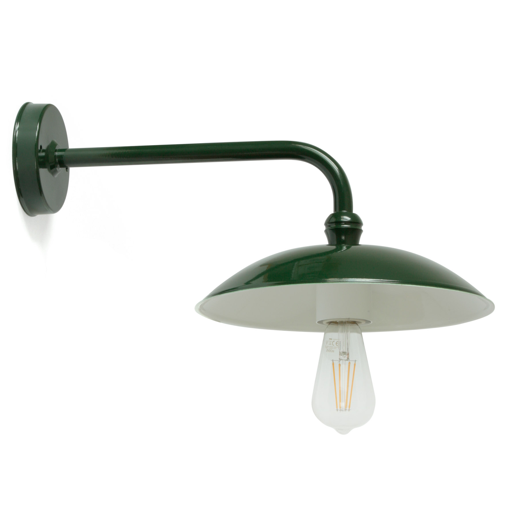 Wall Light with Plate Shade for Outdoors without Glass Wall Light with Plate Shade for Outdoors without Glass