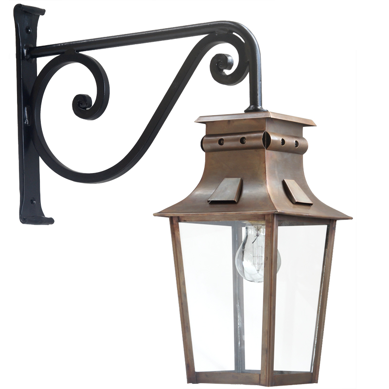 Small French Outdoor Wall Lantern Megève PM