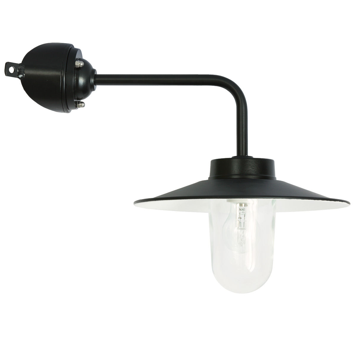 Bild 11: Das Modell mit Eckmodul Klassische Außenleuchte aus Aluminium 38-90: Das Modell mit Eckmodul