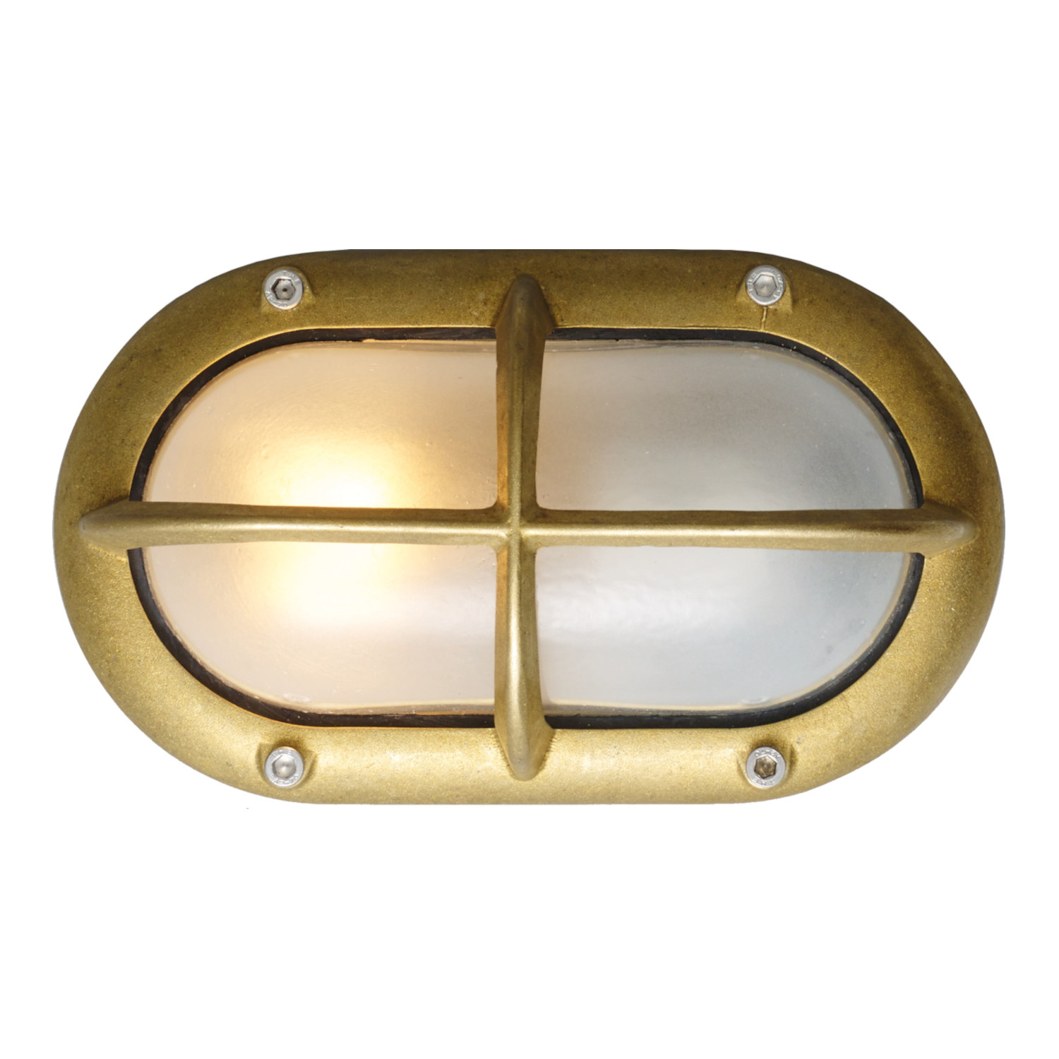 Small Oval Ceiling Light with Cross Guard 8123 Small Oval Ceiling Light with Cross Guard 8123