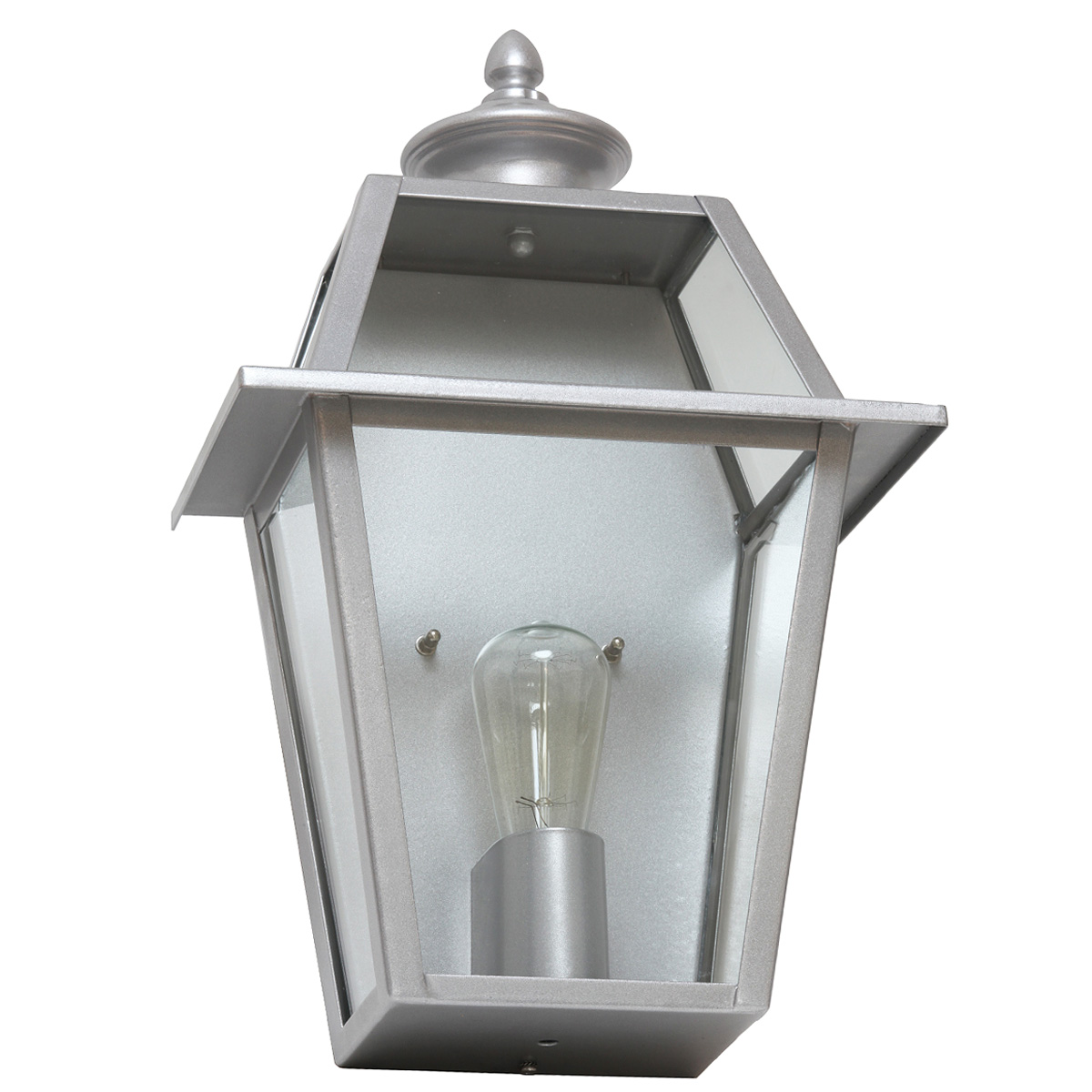 Large Flat Stainless Steel Wall Light for Outdoors